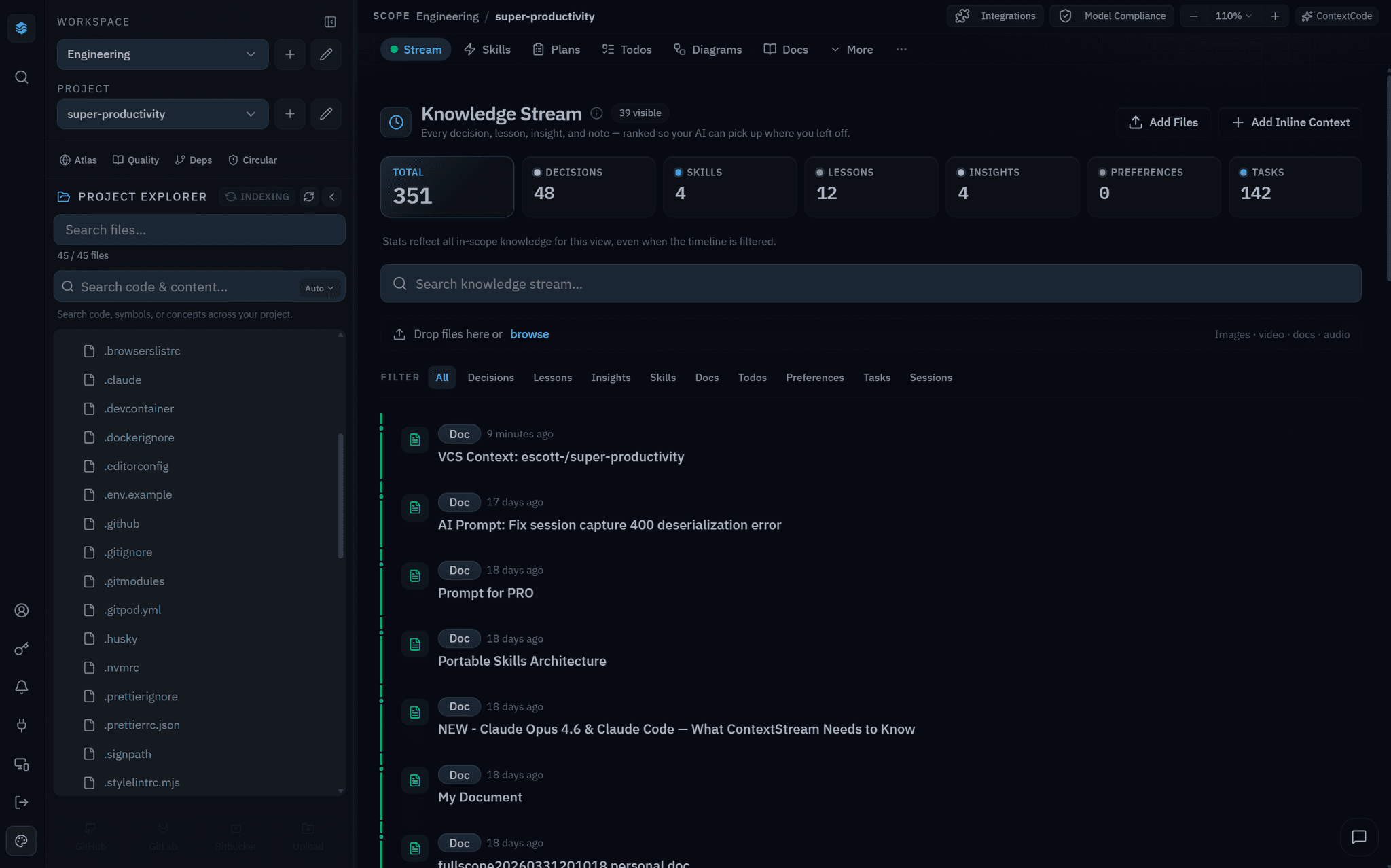 ContextStream desktop app